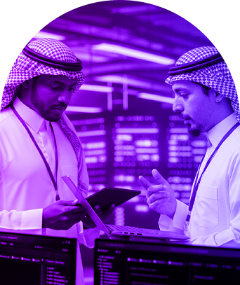 Professional man in traditional attire