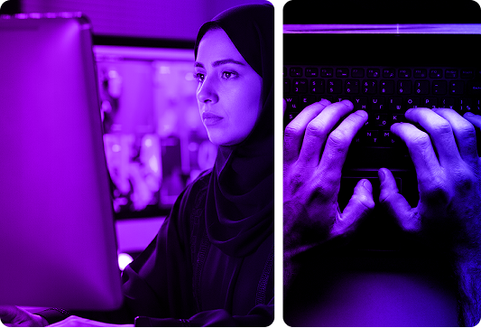 Professional man in traditional attire